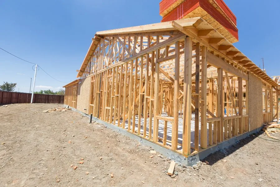 kayu untuk proyek rumah