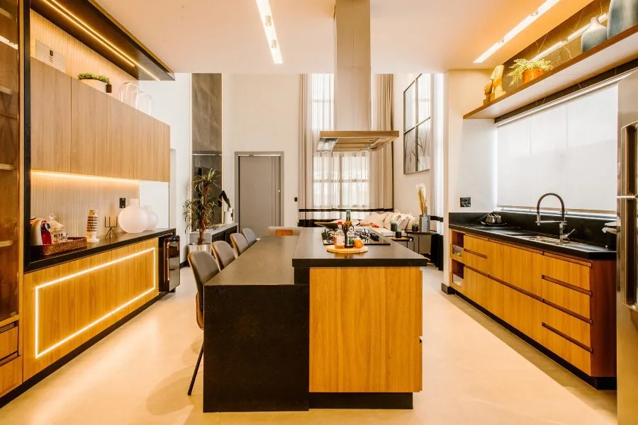 bahan kayu untuk kitchen set