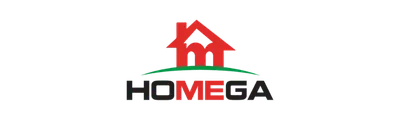 Logo Homega — HPL solid dan woodgrain