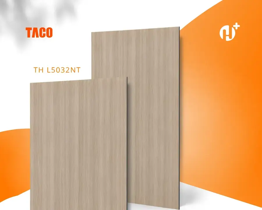 Rak display HPL Taco — lembaran seri Extra Long motif TH L5032NT